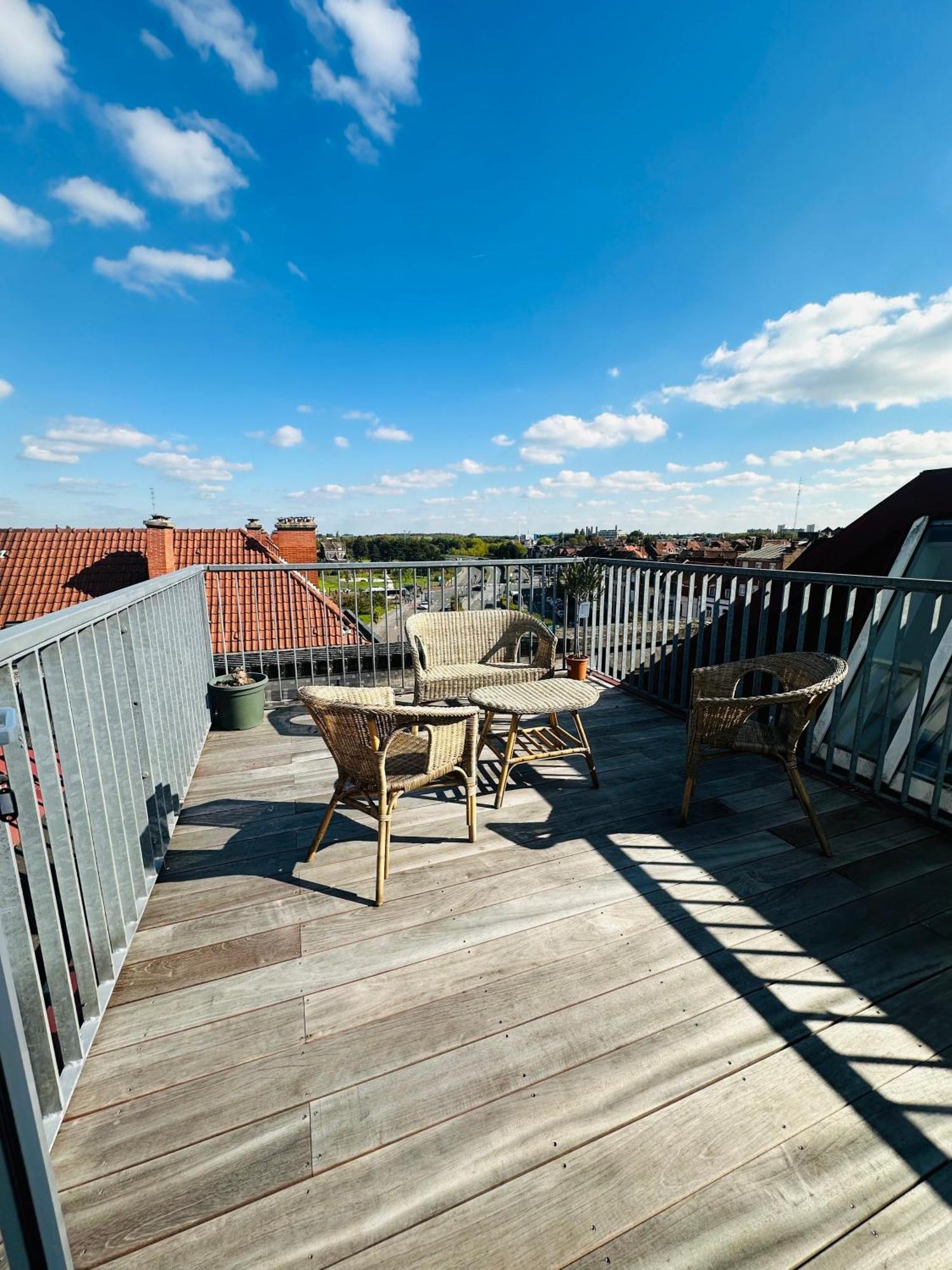 Loft Duplex And Rooftop Roubaix Exterior foto